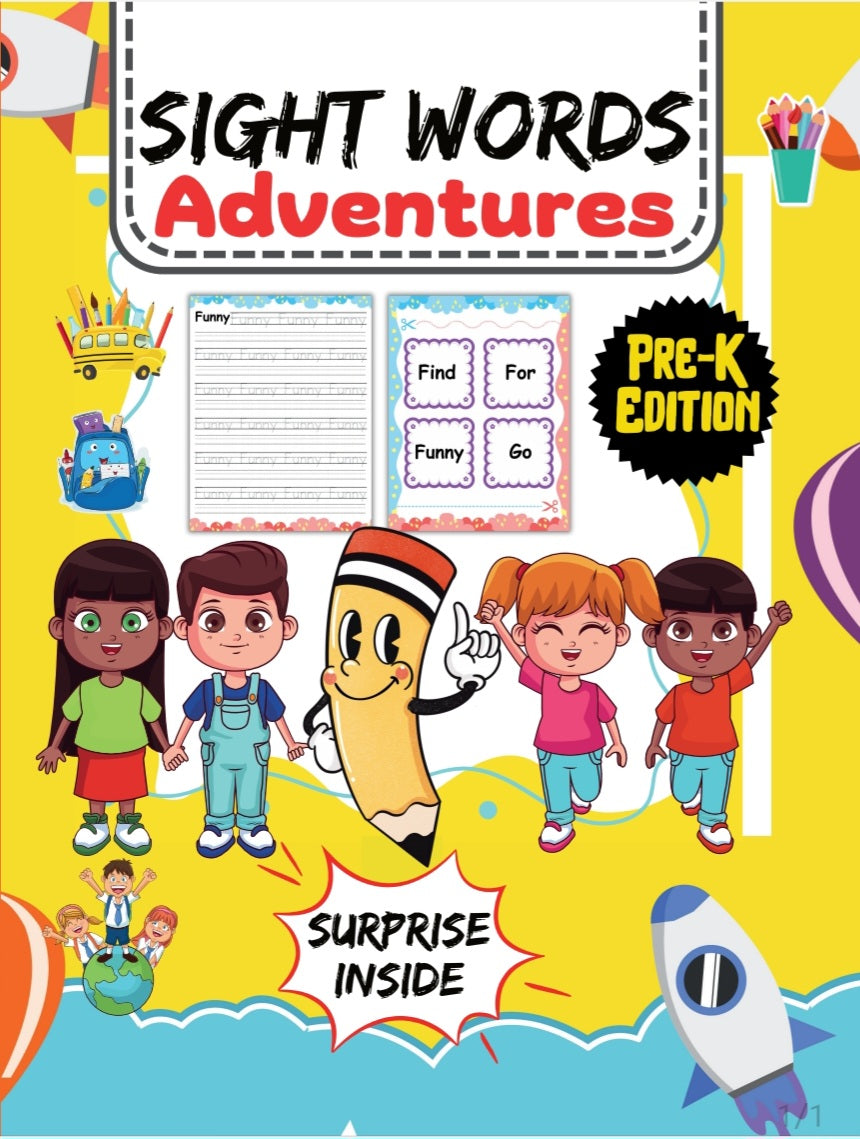 Sight Words Adventures Pre-K Edition